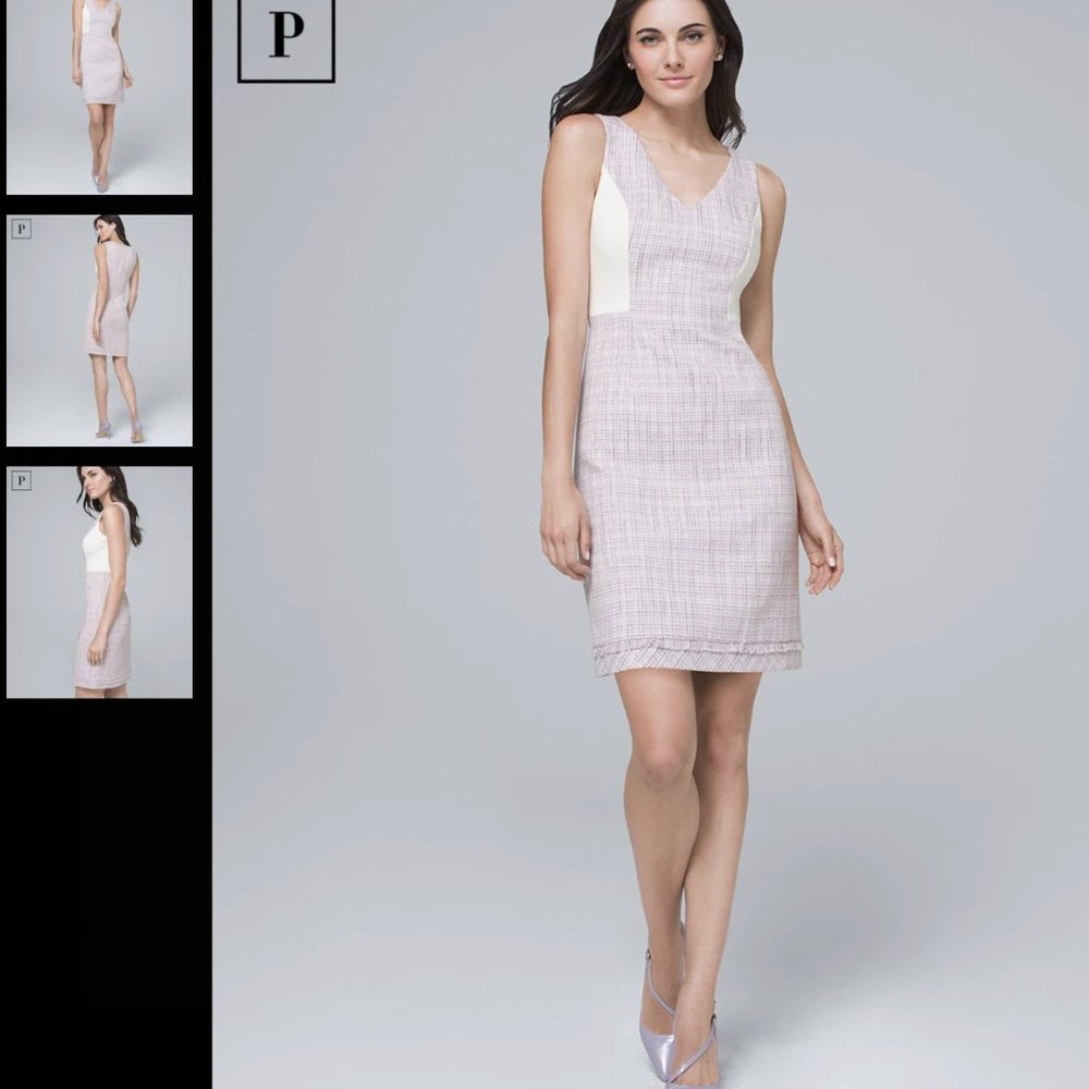 WHBM tweed women’s business dress